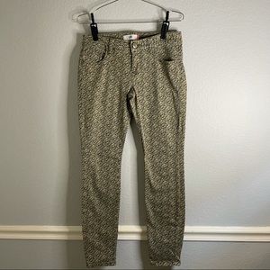 CAbi Ditsy Printed Skinny Jeans